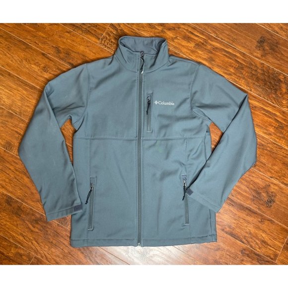Columbia Men’s Ascender™ Softshell Jacket Size Small Graphite - Picture 1 of 9
